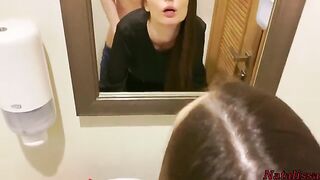 The first night date with a guy in the restaurant toilet - Natalissa