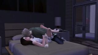3D Hentai - Justin X Selena (Sims 4 erotic action)