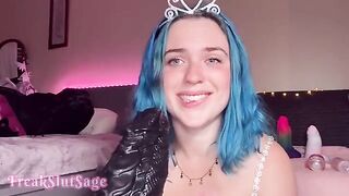 The ass of a slut is destroyed by an anal machine in this filthy amateur video