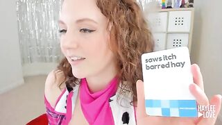 Haylee’s Cute Hucow Outfit Tease Turns into Masturbation Session