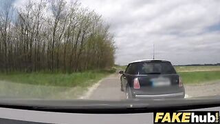Unregistered driver gets screwed by a fake cop in uniform