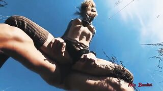 The guy has a powerful cock and treats the girl with passion