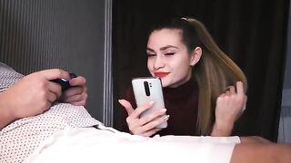 I played video games and got a blowjob, just like in the game