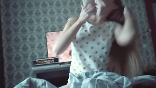 A phone call is not a hindrance to have morning fun