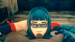 Hot girls from Fortnite get fucked hard in this steamy compilation
