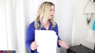 The stepmom prepared her stepson for the first time in her life