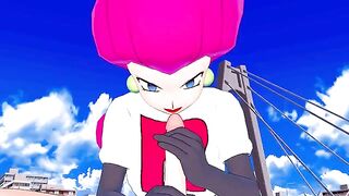 Jessie from Team Rocket wants to fuck your rocket Pokémon in this POV hentai