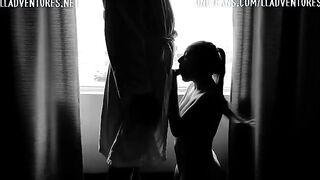 Quarantine sex with an amateur couple getting fucked hard