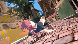 Kobayashi girl agrees to meet a mysterious and invisible companion
