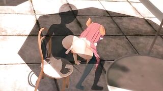 Kobayashi girl agrees to meet a mysterious and invisible companion