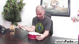 Natasha Nice gets fucked by her boss in hardcore action