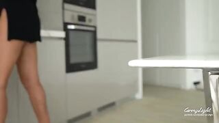 Step mom caught her step son jerking off and helps him finish