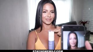 Hot MILF Rose Monroe lets her stepson take naked pics for Onlyfans