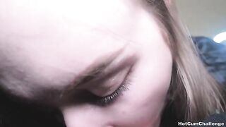 A step-daughter, playing a nun, gets fucked by her step-daddy for masturbation