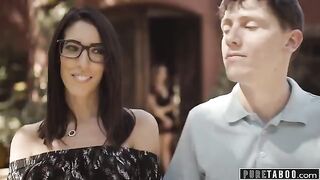 A widow woman gets her pussy pounded by a neighbor's dick