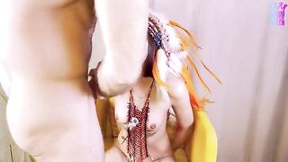 A sexy Gypsy Queen, Bogini, rides a horny cowboy’s huge cock
