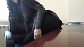 Mini Diva gets fucked hard in the office for promotion