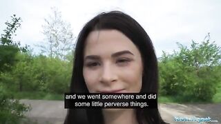 The public agent spied on a hot girl taking a piss with his drone and fucked her hard