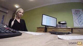 A businesswoman needs a loan and has to have sex with the agent