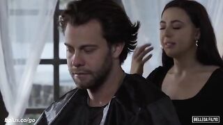 A steamy situation unfolds while a couple is stuck together. Passion takes over