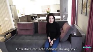The sexy realtor has an affair with her client in 4K