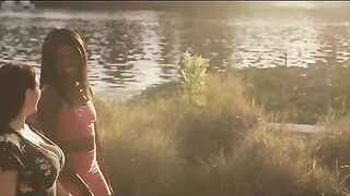 Passionate lesbian sex with stunning Ana Foxxx and Angela White in HD