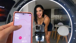 I tried the public challenge with Lush by the car - Martina Smith Part 2