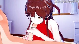 Hentai version of Rent a Girlfriend featuring Chizuru Mizuhara in a special service