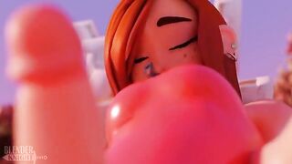 Wendy Corduroy 3D sound version - Gravity Falls themed anime action