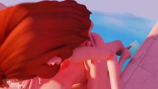 Wendy Corduroy 3D sound version - Gravity Falls themed anime action