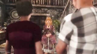 The Nasty Harry Potter meets Ginni, the sexy sister in a 3D hentai scene