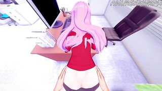 Kinky woman Shikimori Micchon gets fucked in a passionate scene