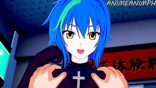 Xenovia Quarta gets fucked hard in this High School DxD hentai