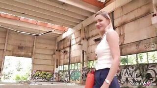 Big boobs chick Verena Maxima gets fucked on the street
