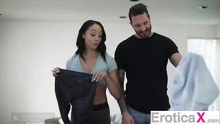 The couple has amazing erotic sex every day