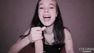 I love cum in mouth ♡, a popular title among tongue blowjob fans