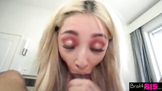Step Sis "I'd love to have a dick-shaped toy in my mouth"