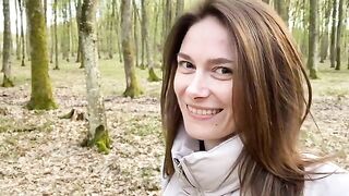 The wife had sex with a forester while her husband was at work in the wood