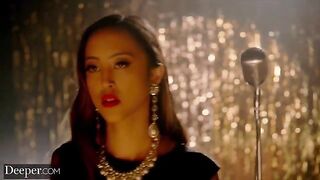 Sultry singer Alexia Anders gets overwhelmed by Anton's impressive size in this epic scene