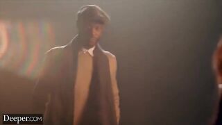 Sultry singer Alexia Anders gets overwhelmed by Anton's impressive size in this epic scene