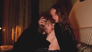 The man made a mess in the girl’s wet and creamy pussy