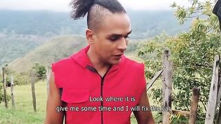 Mariana Martix pays for her car repair with her sweet pussy