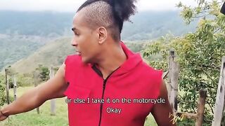 Mariana Martix pays for her car repair with her sweet pussy