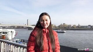 First time rimming and porn with Asian college girl Luna