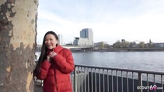 First time rimming and porn with Asian college girl Luna
