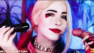 The big cock is for the insane Harley Quinn, not for the sane ones