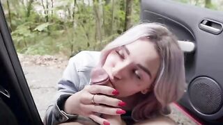 A girl has sex with a real stranger in this hot video