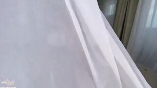 Amateur couple fucking on their vacation, Molly Pills’ juicy tits glazed with cum