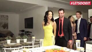 A college party turns into a wild orgy with intense action