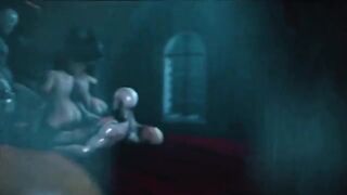 Hentai 3D uncensored Full Moon 2 Gangbang, intense double penetration action await